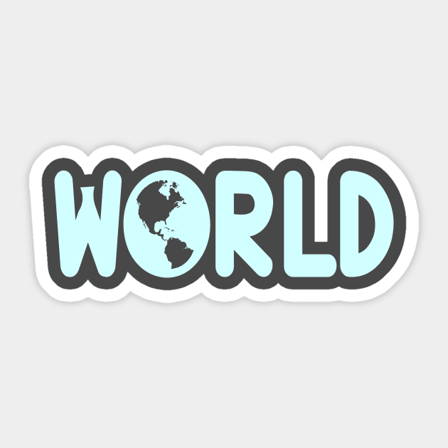 World Sticker by MaR FaCtOrY